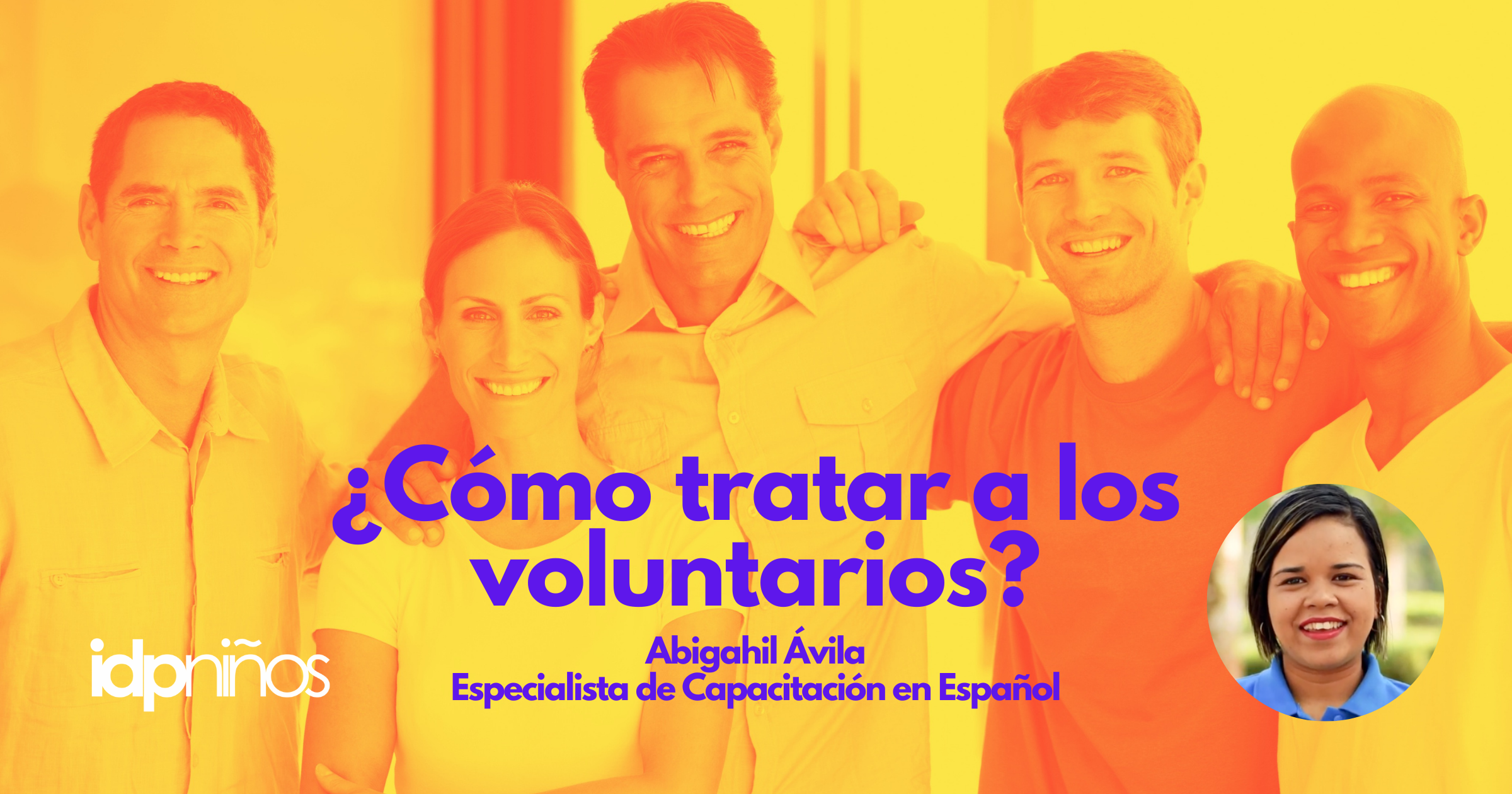 ¿Cómo tratar a los voluntarios?